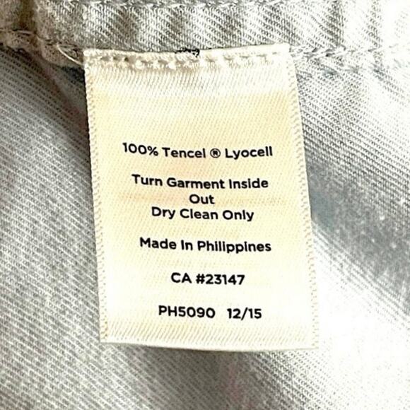 Talbots Light Blue Tencel Drawstring Jacket – Women’s 2X - Picture 8 of 8